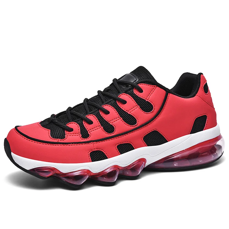 Лидер продаж; Tenis Masculino; коллекция года; оригинальные кроссовки с воздушной подошвой; спортивная обувь; Мужская обувь для тенниса; мужские спортивные кроссовки для фитнеса; кроссовки - Цвет: Красный