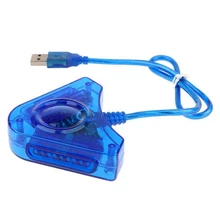Треугольный адаптер с кабелем USB адаптер игровой контроллер конвертер головной кабель для Ps2 ручка с кабелем