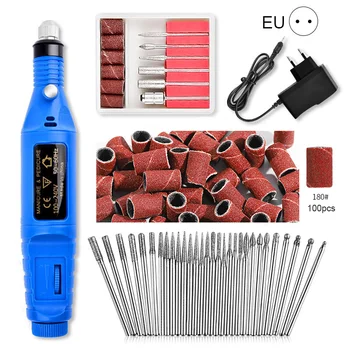 

Electric Drill Bits Nail Tool Set Sanding Milling Cutter Machine Cuticle File Nail Equipment Pedicure Apparatus