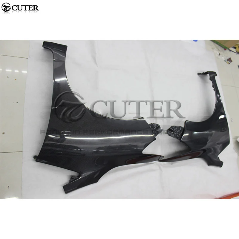 

for Honda Fit Carbon Fiber Side Fenders Original Style Moulding Trims Body Kit 13-18
