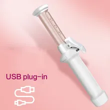 Беспроводные бигуди для волос портативные керамические парикмахерские щипцы для завивки волос usb зарядка влажные и сухие двойного назначения стайлер для волос