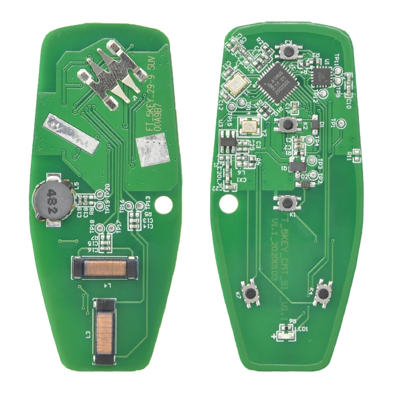 Datong World Car Remote Key For Ford Fusion Explorer edge Mustang 2013-2017 FSK902 M3N-A2C31243300 ID49Hitag Promixity Smart Key