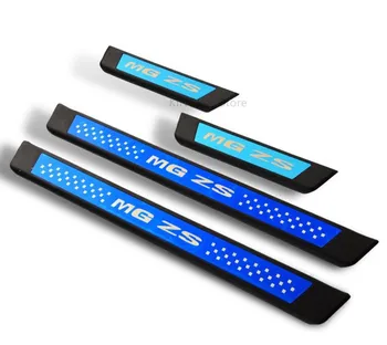

For MG ZS 2017 2018 2019 Car Accessories Stainless Steel Door Sill Cover Trim Scuff Palte Protector Guard,Car-Styling