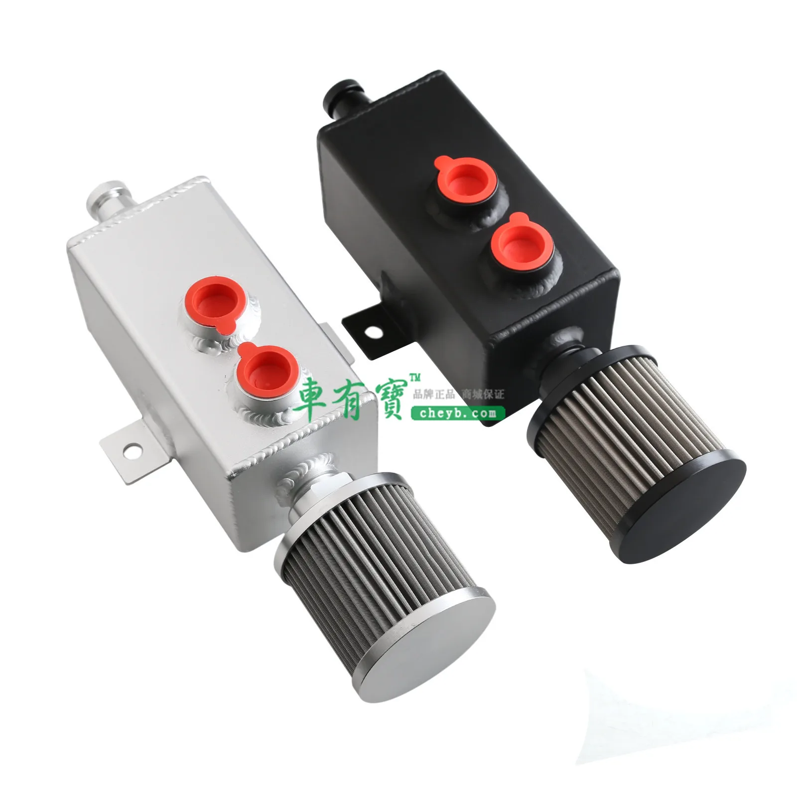 

1L Square Car Modified Engine Oil Breathable Pot with Mushroom Car Drop Tank Modified Waste Gas Engine Oil Jug