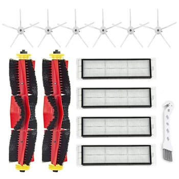 

Suitable for Xiaomi Roborock S6 S5 Max S4 E4 Robot Vacuum Cleaner Roller Brush, Side Brush, Filter, Cleaning Tool
