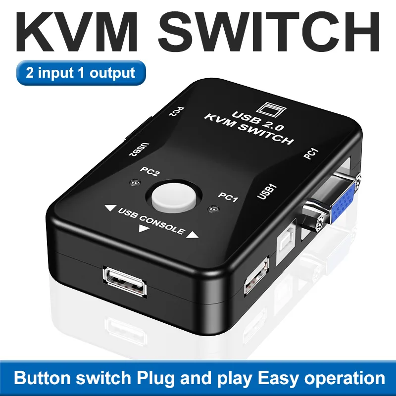 Switchbox 2 pc 1 monitor Outlet