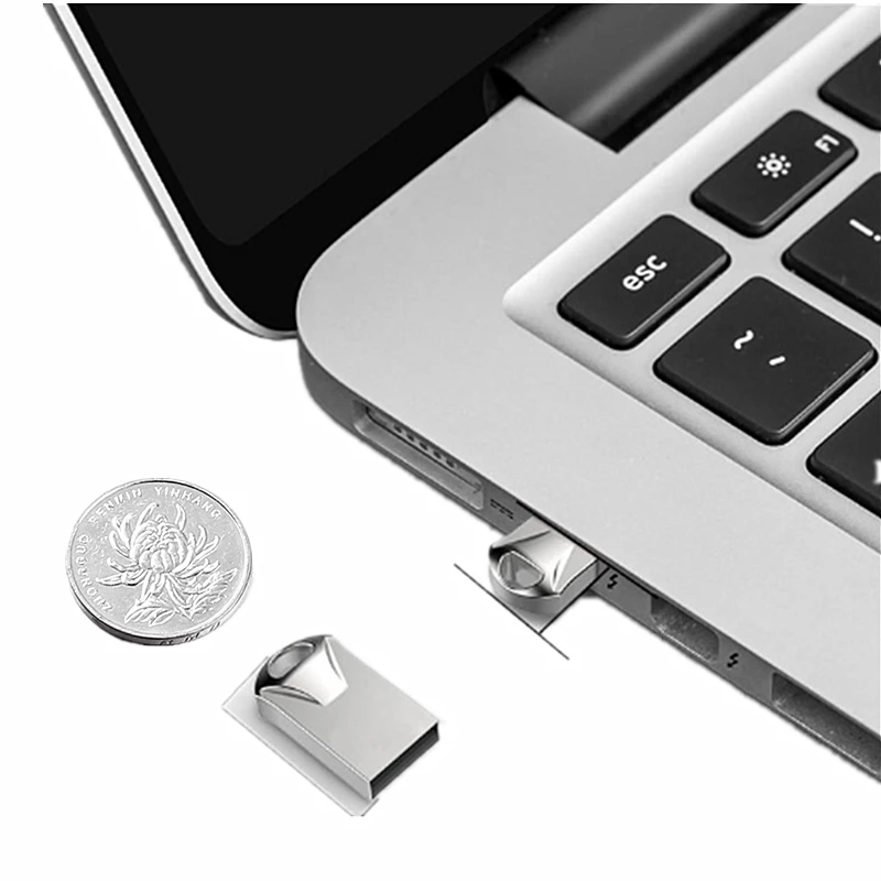 Супер мини USB флеш-накопитель 2,0 флеш-накопитель 32 Гб металлическая usb флешка 64 ГБ флеш-диск usb 128 ГБ 16 ГБ 8 ГБ 4g Флешка с Подарочный логотип