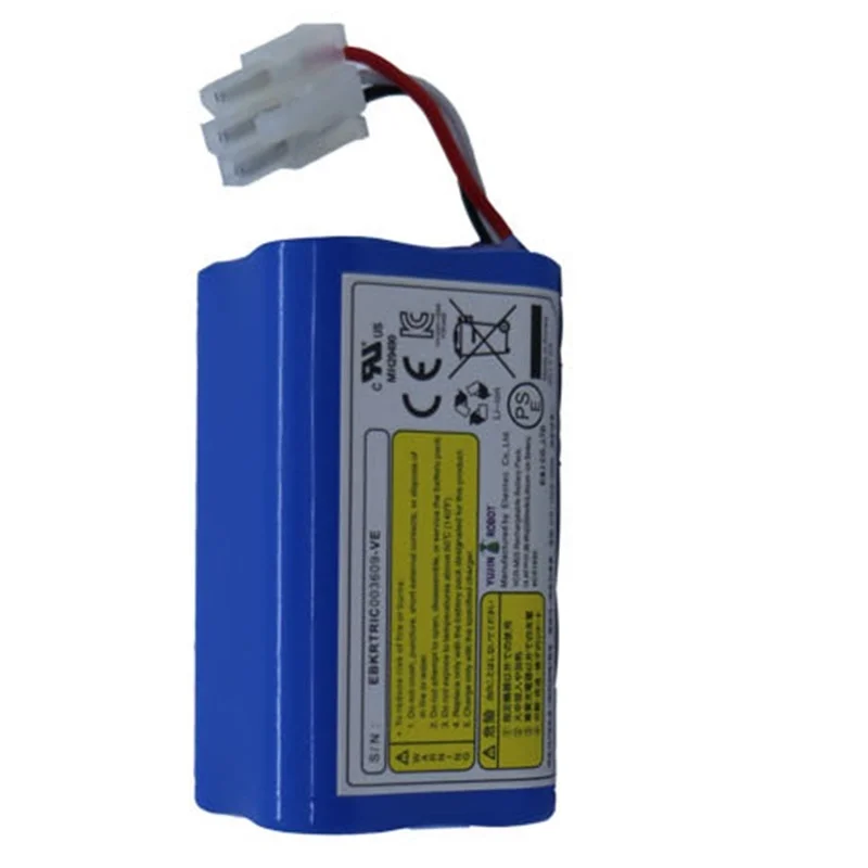 

New Battery for ICLEBO ARTE YCR-M05 POP YCR-M05-P Smart YCR-M04-1 YCR-M05-10 YCR-M05-30 YCR-M05-50 Robot Cleaner 14.4V/14.8V