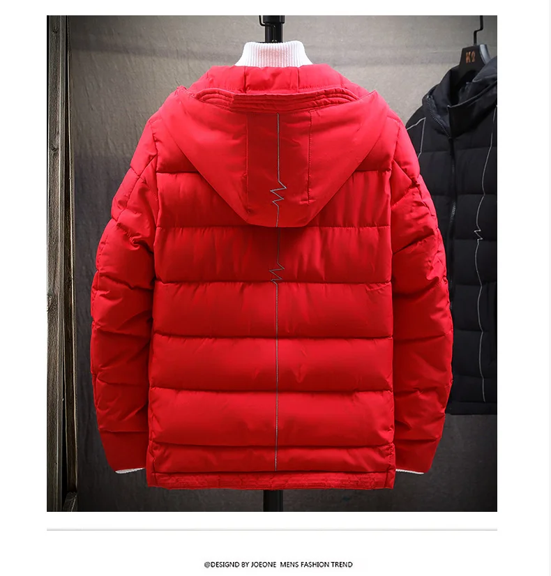 Новая одежда с хлопковой подкладкой, мужская зимняя куртка в Корейском стиле, зимняя одежда, стеганая куртка, короткая куртка с хлопковой подкладкой