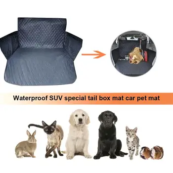 

Thick Waterproof Canvas Fabric SUV Car Trunk Carpet For Dog Cat Puppy Pet Transportation Dirtproof Travel Cargo Protector Cushio