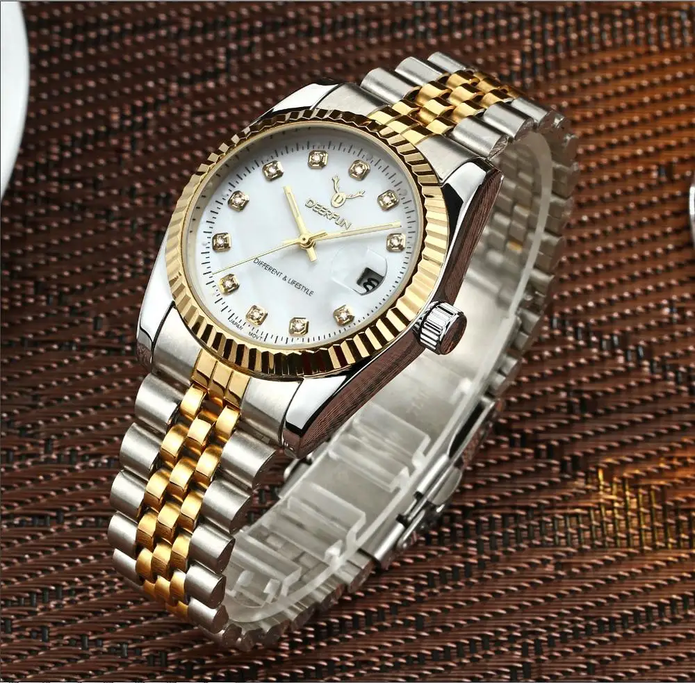 Новые роскошные Rolexable часы Роскошные Известный Бренд Дата женские спортивные из