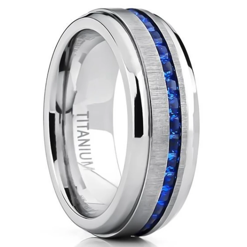Модные 8 мм Классические вольфрамовые карбидные кольца для мужчин и женщин обручальные кольца вольфрамовые кольца никогда не ржавеют