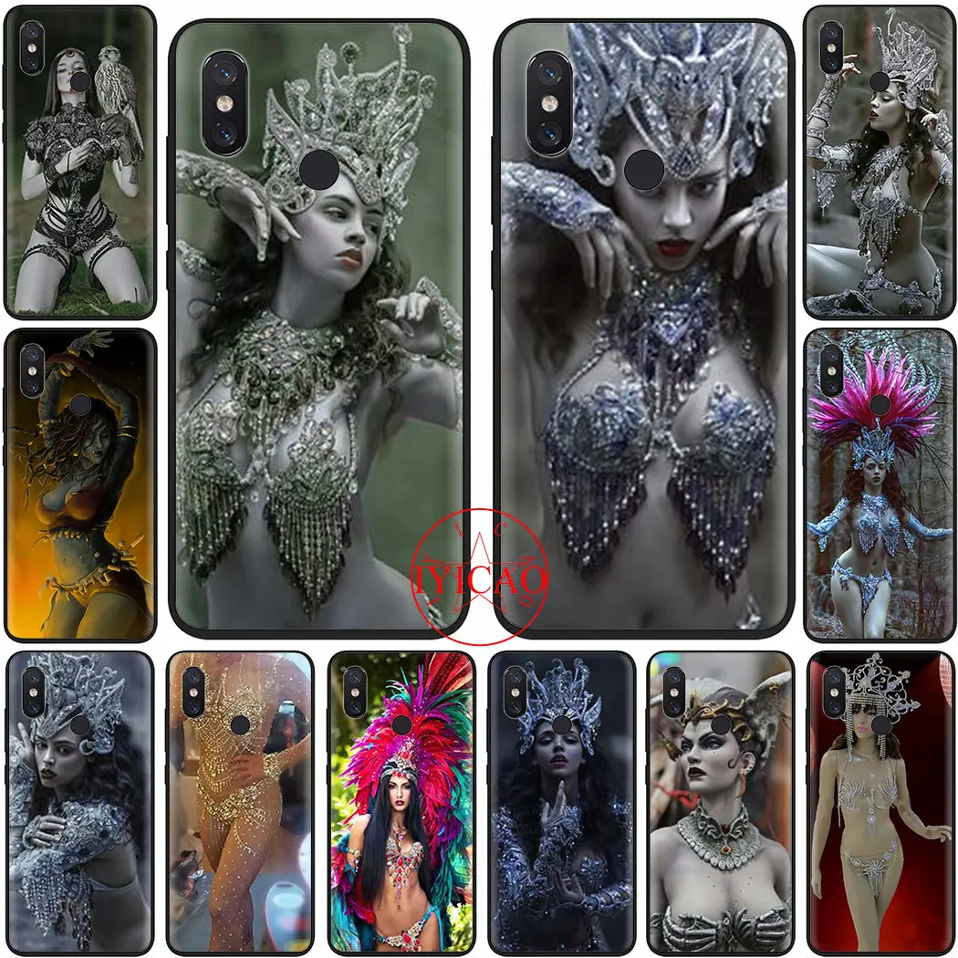 sapphire sea witch Soft Silicone Case for Redmi 5 6 7 4A 4X 5A 6A 7A 8A Plus S2 Go K20 Pro Cover | Мобильные телефоны и