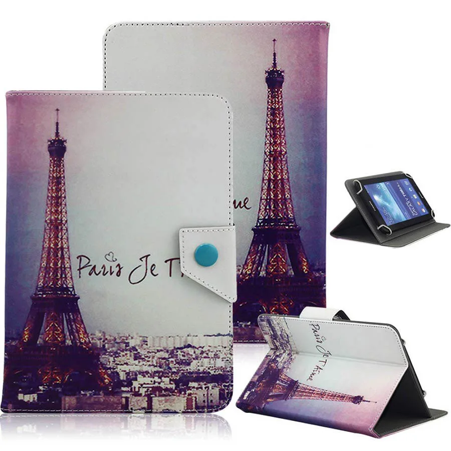 7'' Universal Case for 7 inch Tablet PC Printed Leather Flip Case Stand Cover For iPad mini Amazon Fire HD 7 Samsung Tab A 7 (119)