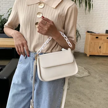 

Simple Women's Crossbody Bag Solid Fashion Elegant Design Brand Quality Women Bag Fashion Ladies Shoulder Messenger Bag Sac