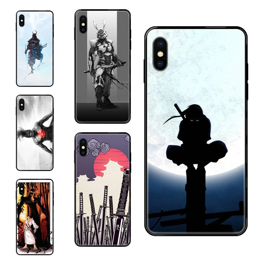 Sakura Moon Samurai Jack черный мягкий персонализированный узор для Huawei P40 P30 P20 P10 P9 P8 Lite Plus Pro