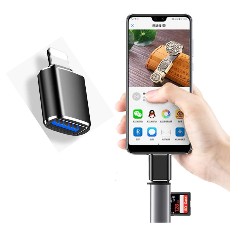 Адаптер Lightning для Apple usb накопитель подходит флеш накопителей mobile phone