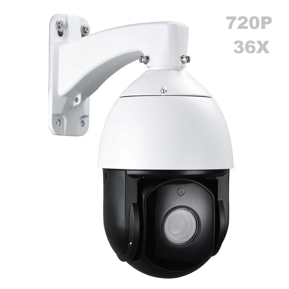 

SUNBA AHD CCTV PTZ Camera, Analog Outdoor Security Dome, High Speed, 36X Optical Zoom, 720P 100m Night Vision, RS485 Control