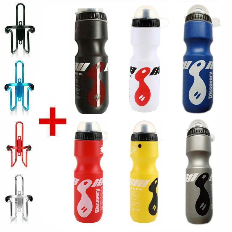 750ml Portable Bike Water Bottle Rack Holder Set Outdoor Sports Cycling Cup Ultralight MTB Accessories | Спорт и развлечения