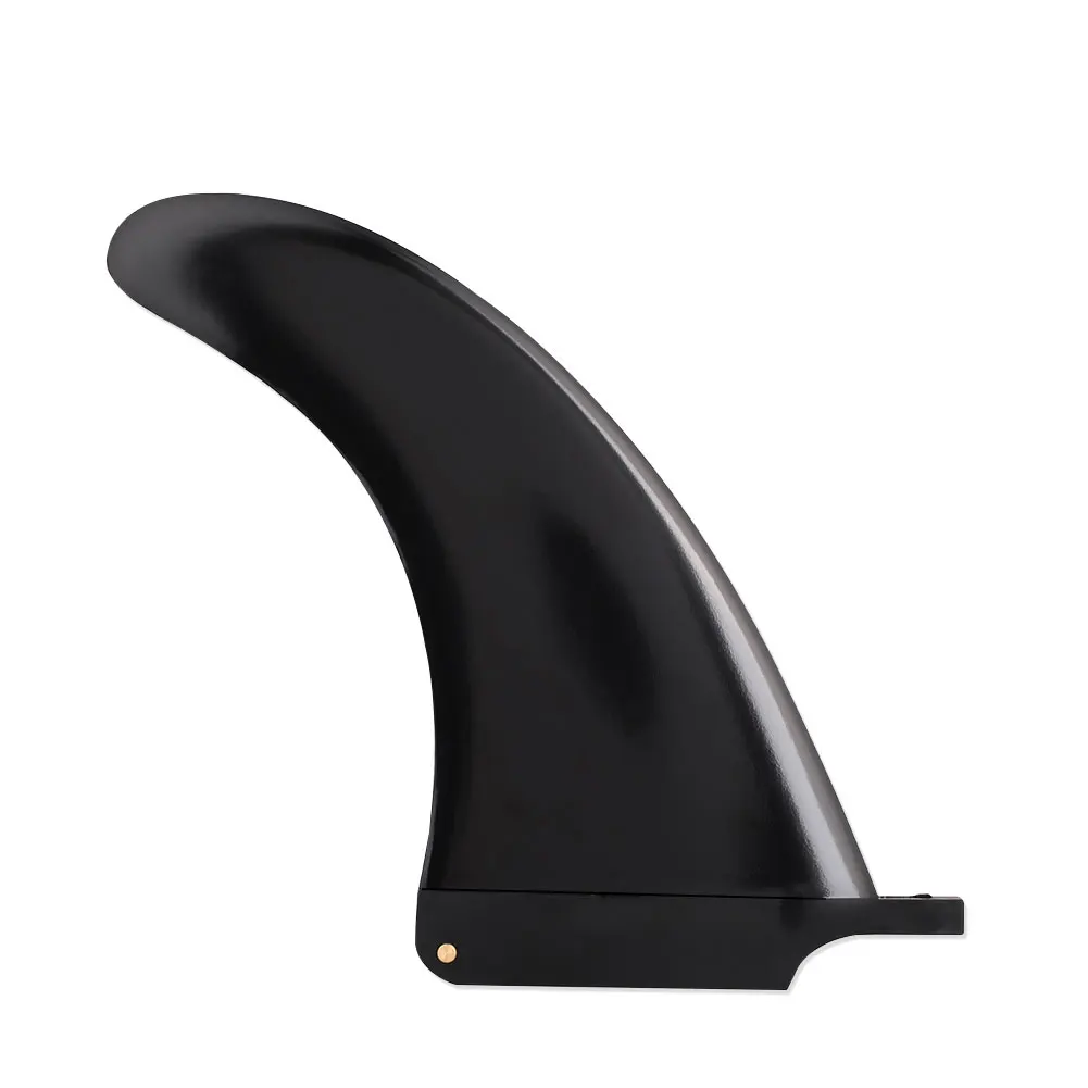 6.5inch Доска для серфинга, руль для серфинга, плавники для пляжа, серфинга, игрушки, черный нейлон, плюс волоконный косяк, водные виды спорта, плавники для серфинга, дренажные - Цвет: 6.5inch