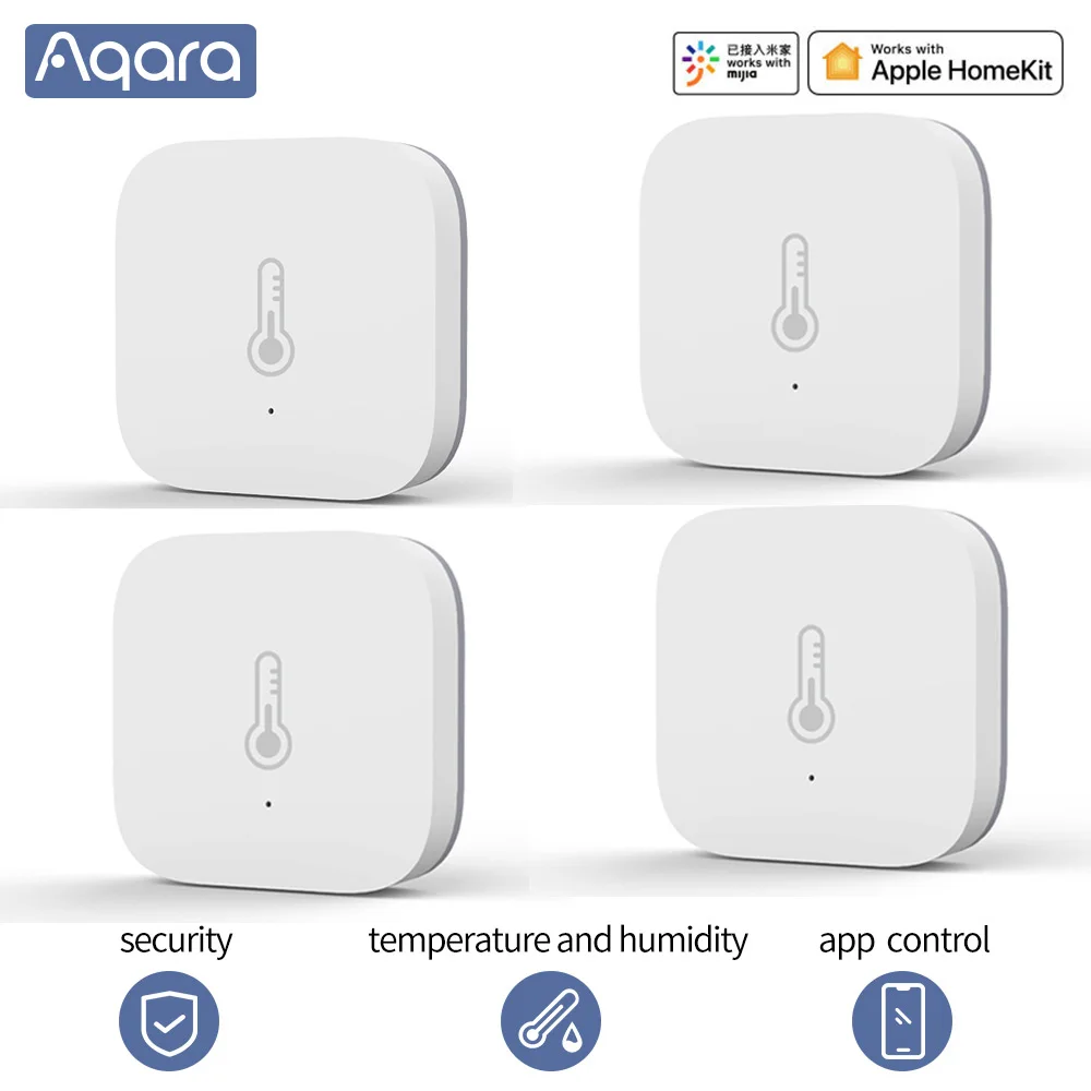 Датчик температуры Aqara Zigbee смарт-датчик давления воздуха и влажности с