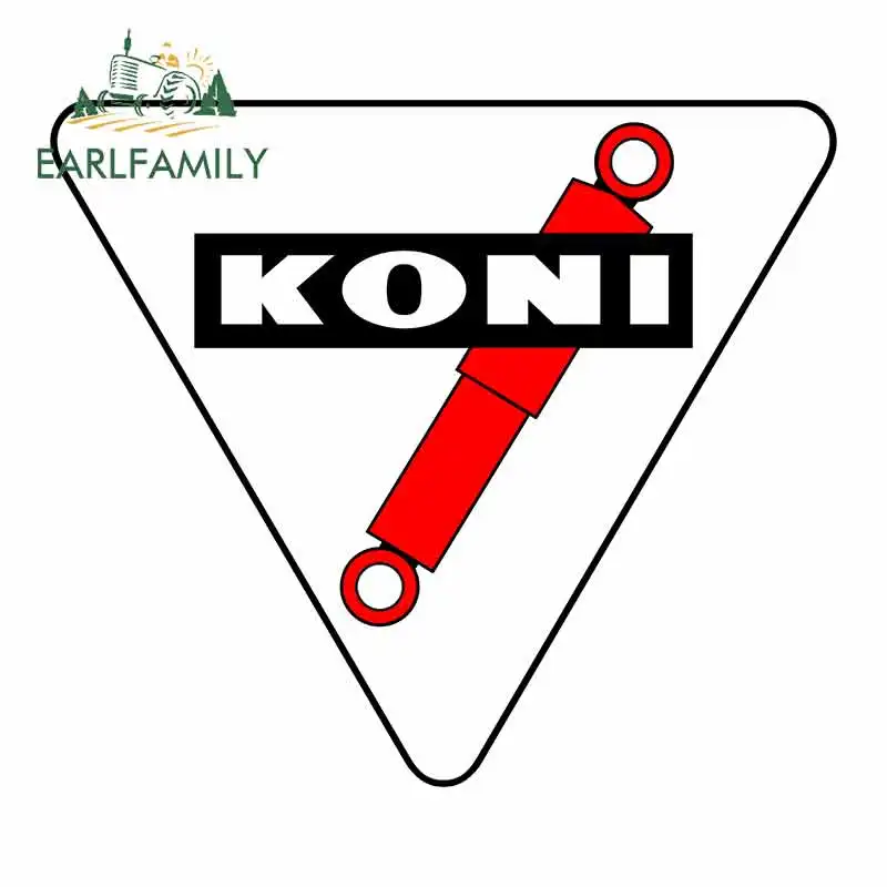 EARLFAMILY 13 см x 11 3 для KONI Shocking Logo Fine SUV автомобильные наклейки водонепроницаемые