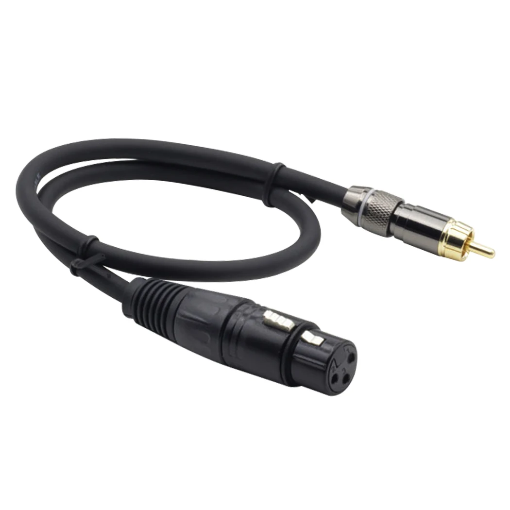 Аудиокабель XLR в RCA штекер или гнездо для усилителя микрофона|Кабели VGA| |