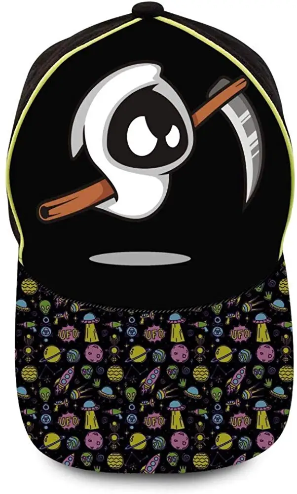 Унисекс Призрак Хэллоуин шляпа Бейсболки Регулируемая хлопковая шляпа