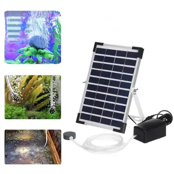 

1.4L/min Solar Energy Powered Panel Air Oxygenator Pumps with Bracket Outdoor Water Oxygen Pump Fish Aquatic Supplies