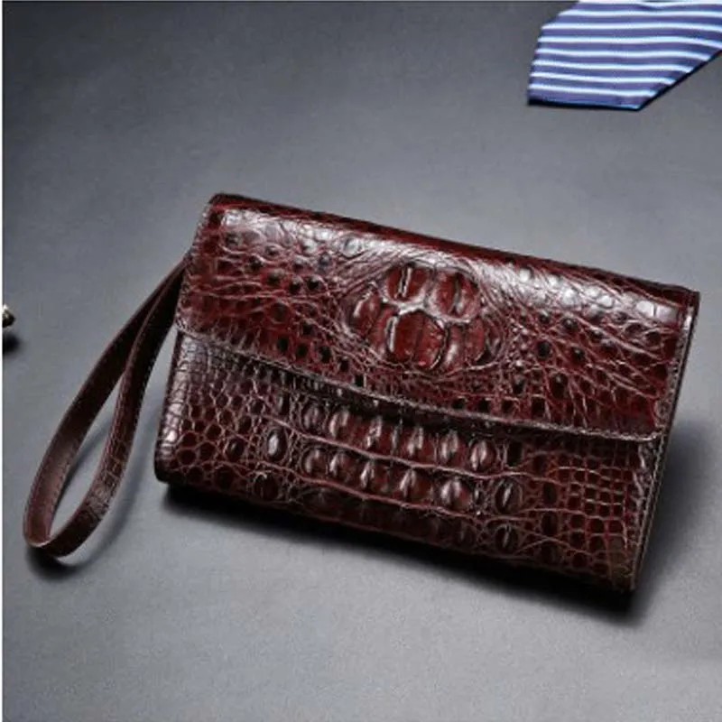 LINSHE handtassen mannelijke lederen nieuwe mannen tas mannen zakken grote capaciteit krokodil envelop tas mannen clutch bag LINSHE handtassen mannelijke lederen nieuwe mannen tas mannen zakken grote capaciteit krokodil envelop tas mannen clutch bag