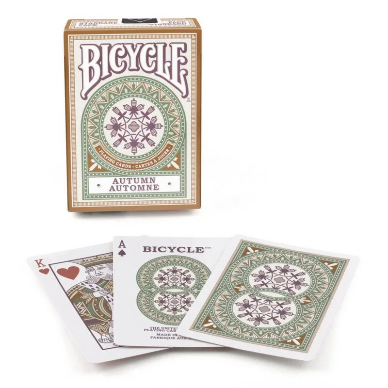 Велосипед Осенние игральные карты для покера Размер USPCC Ограниченная серия колода новые Запечатанные волшебные карты магические фокусы реквизит для мага