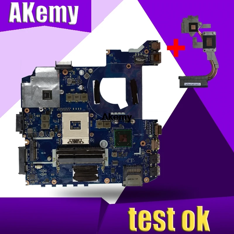 Для ASUS K45A K45VD A45V K45VM K45VS A85V LA 8226P ноутбук материнская плата Процессор i3 HM76 DDR3 100%
