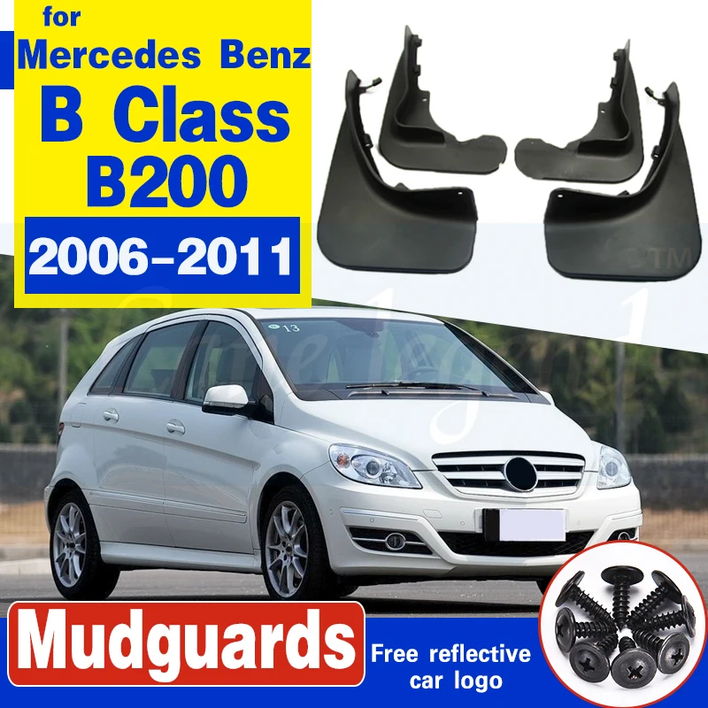 Брызговики для Mercedes Benz B Class 2006 ~ 2011, брызговики, аксессуары 2007 2009 B200