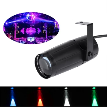 

Niugul LED Pinspot Spotlights LED Beam Stage Effect Lighting Lamp 5W LED Spot Light Discotic Beam KTV DJ Stage Party Show Light