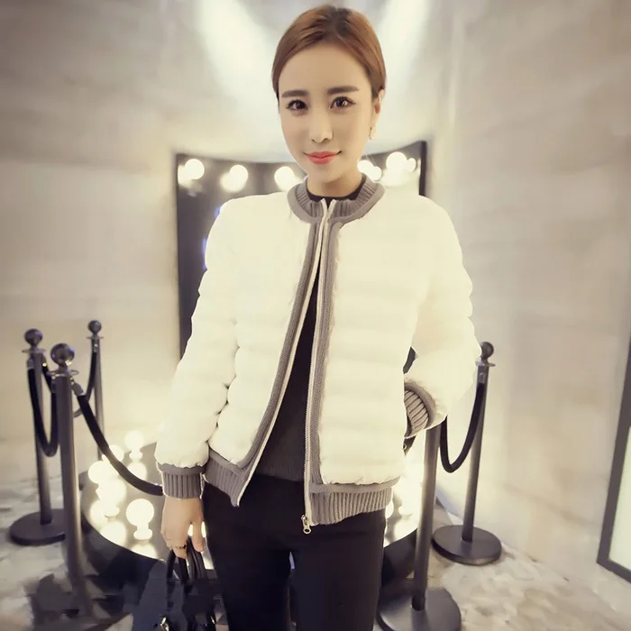 

Korean-style 2019 New Style Winter Small Slim Fit Cotton-padded Clothes Women's Short Thick Cotton-Padded Jacket Slimming Shorts