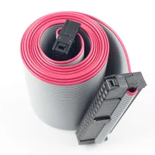 1 шт. 2,54 мм шаг 2x17 34 контактный провод IDC кабель плоский ленточный удлинитель длина 10 см