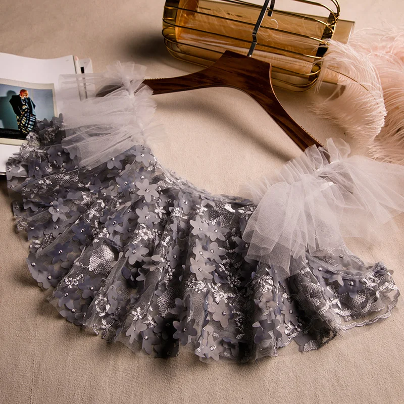 

Новая модная кружевная шаль, подходящая ко всему женская модная короткая Солнцезащитная накидка без рукавов, верхняя одежда