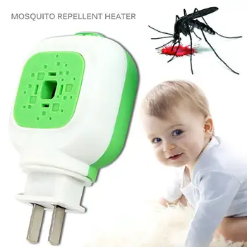 

Safety Electric Mosquito Repeller Plug-In Flies Summer Sleep Insect Liquid Heater Mosquito Killer Plastic 110-240V Pest Control