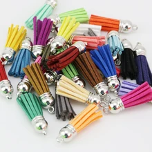 Tassel Keychain Cellphone-Straps-Pendant Jewelry Macrame Purl Vintage for DIY 20pcs/Lot