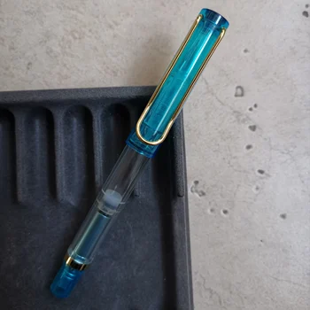 

Wing Sung B698 Piston Fountain Pen Ink Pen With "Lock" Mechanism Custom M Nib Stationery Student Office school supplies