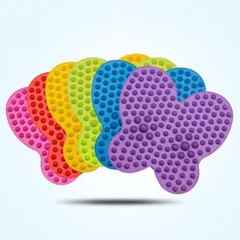 

Reflexology Foot Massage Pad Toe Pressure Plate Mat Blood Circulation Butterfly Typepad Fit For Yoga Mats