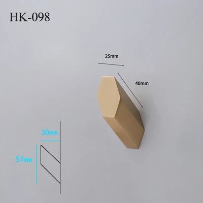 HK-098 Твердая латунь/вешалка для одежды настенный крючок декоративный держатель для ключей шляпа шарф сумочка вешалка для хранения ванной комнаты - Цвет: HK-098