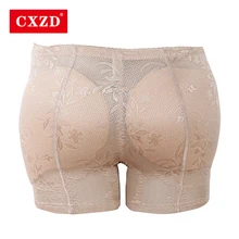 CXZD, подтягивающие ягодицы, мягкие трусики, увеличивающие бедра, формирователь тела для женщин, формирующие трусики, нижнее белье, кружева, бедра, контроль живота, трусики