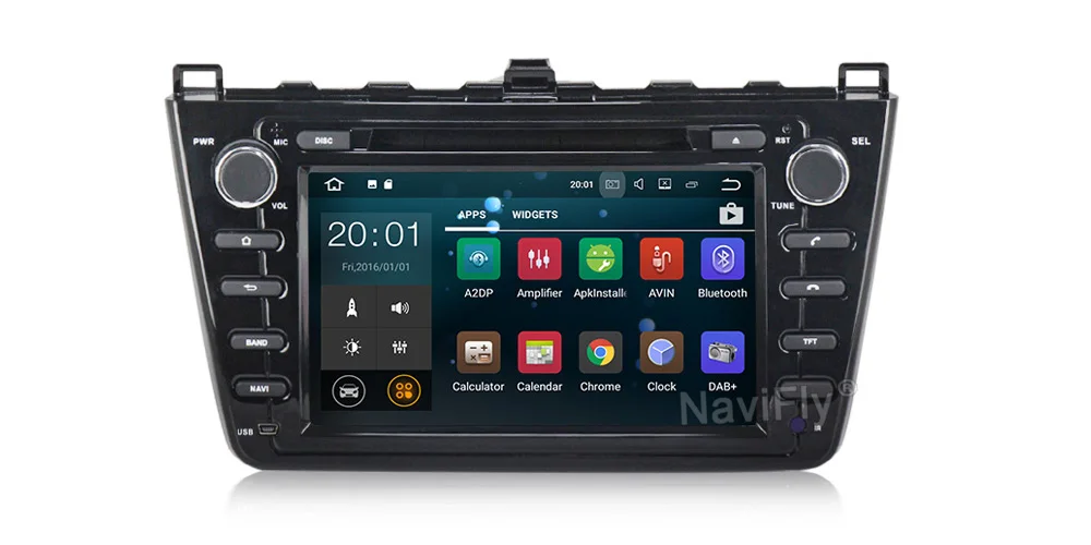 Excellent 8Core Android 9.0 4+32G Car Radio DVD Player Car Multimedia For Mazda 6 Ruiyi Ultra 2008 2009 2010 2011 2012 GPS Navi Canbus RDS 10