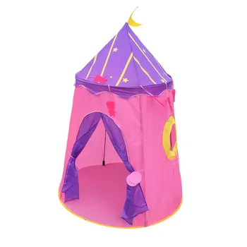 

Home Bedroom Moon Stars Toy Funny Castle Playhouse Large Tall Soft Thick Portable Indoor Outdoor Kids Play Tent Unisex Game Gift