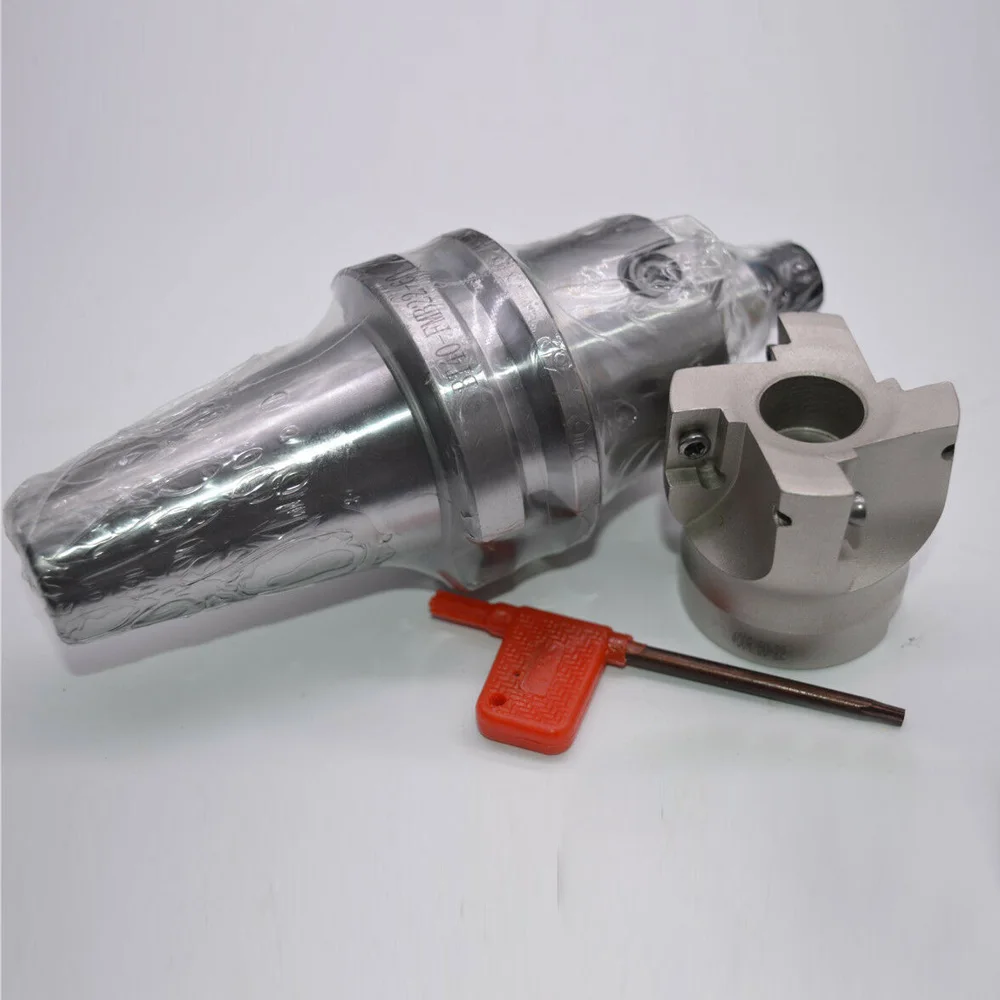 

BAP400R-50-22-4F Indexable Face Milling Cutter+BT40 FMB22-45 Holder Accessories