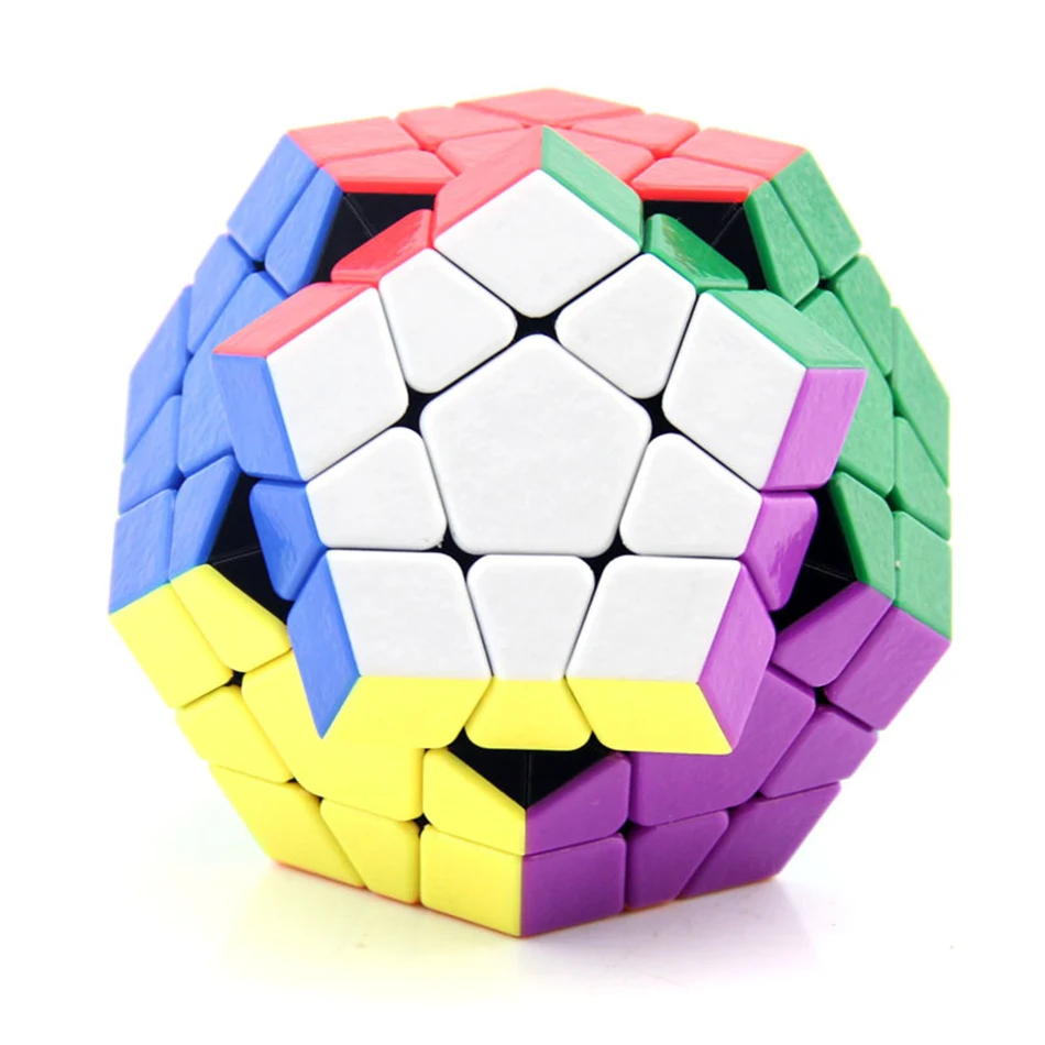 

Shengshou Megaminxeds Magic Cube Speed Puzzle Cubes sticker less anti stress toys professional 12 sides cube