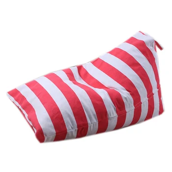 

Stuffed Animal Storage Bean Bag Chair Extra Large Pouch Stripe Chair Sofa