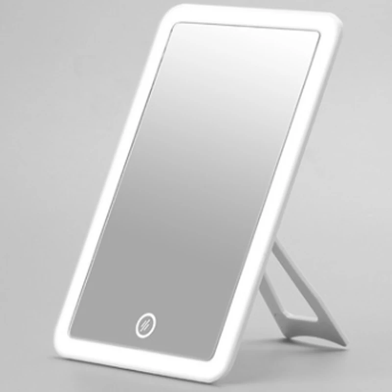 light up table mirror