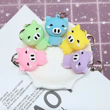 Южная Корея креативный брелок для девочек сердце мультфильм Копилка милый брелок для ключей tang jiao zhu автомобильный подвесной орнамент брелок